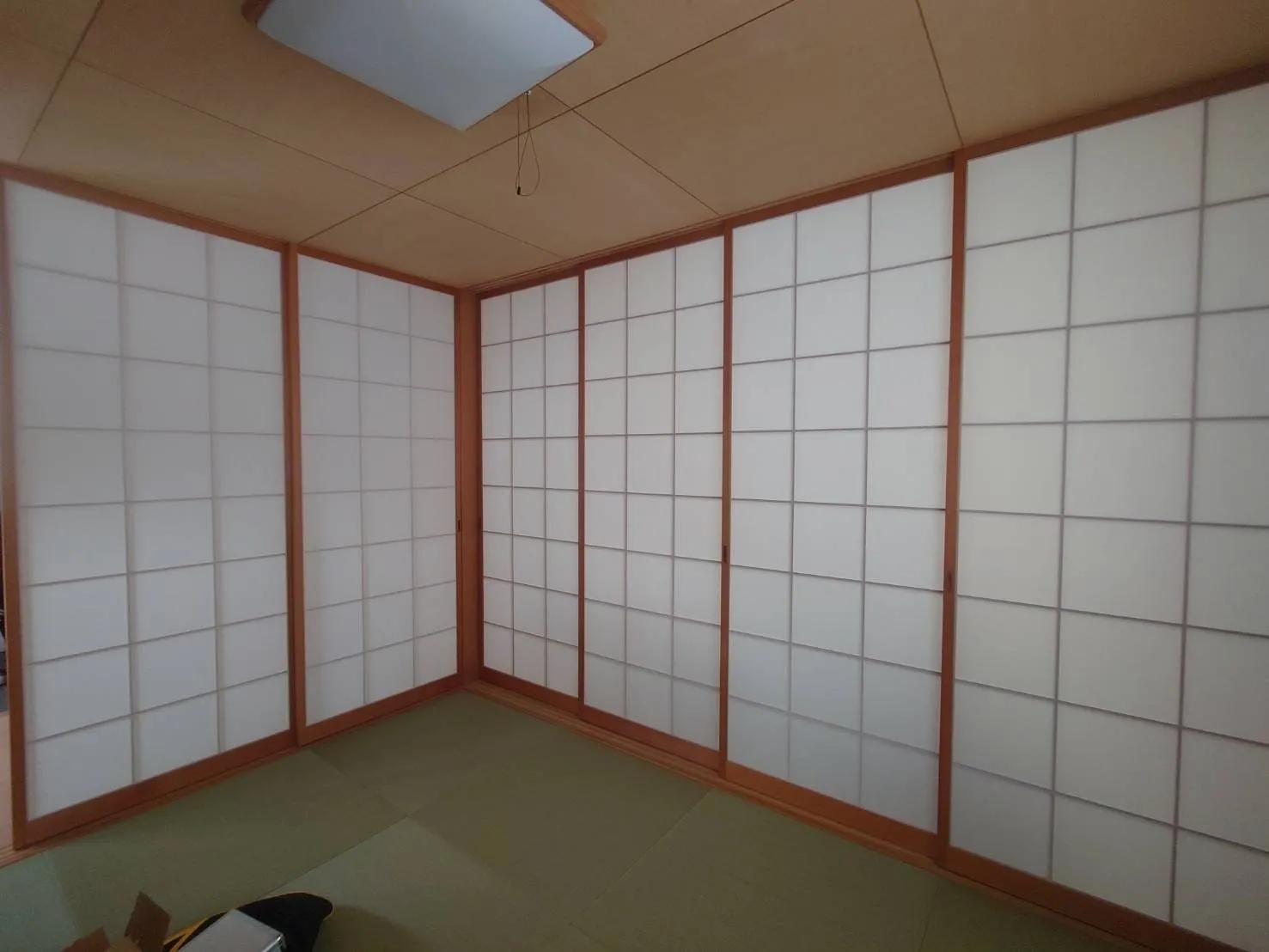 和室引き戸およびVレール交換